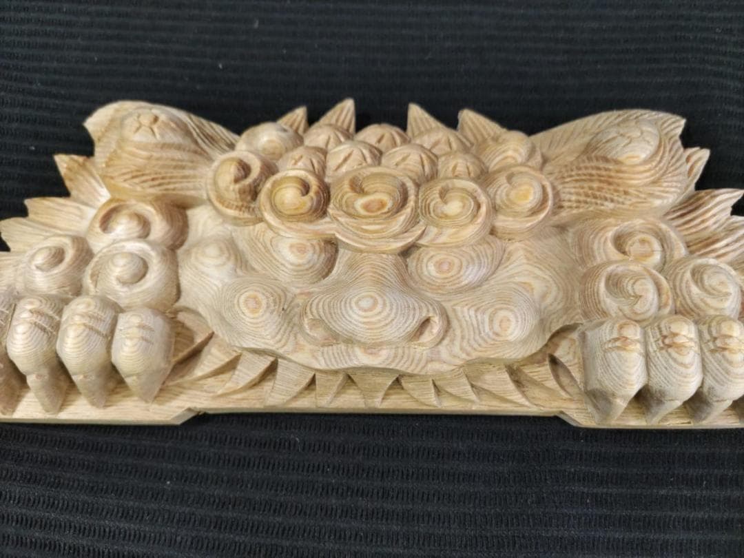 ★早い物勝ち！【獅子】30ｃｍ　社寺仏閣、山車、魔除け、だんぢり彫刻部材