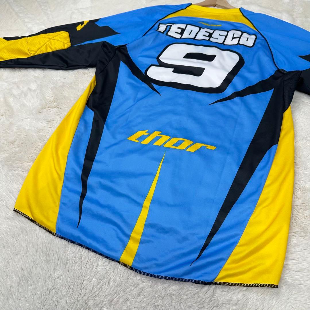 ✨美品✨Thor ソアー CORE モトクロスジャージ 2008 テデスコ 9番