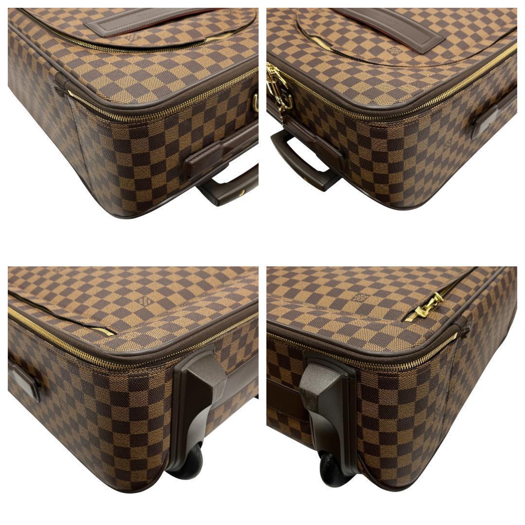 美品 ルイヴィトン ダミエ ペガス55 キャリー スーツケース N23294