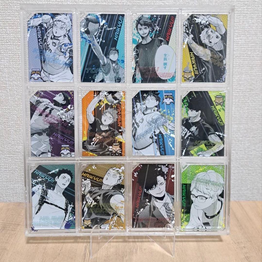 【ケース付き】ハイキュー　ドミノ風アクリルキーホルダー　まとめ売り