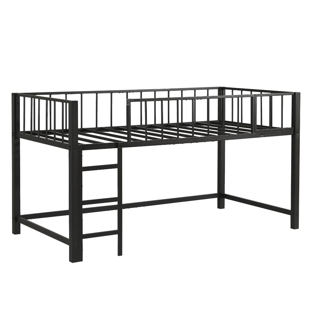 ロフトベッド パイプベッド シングル 高さ110cm ロフトベッド ロータイプ