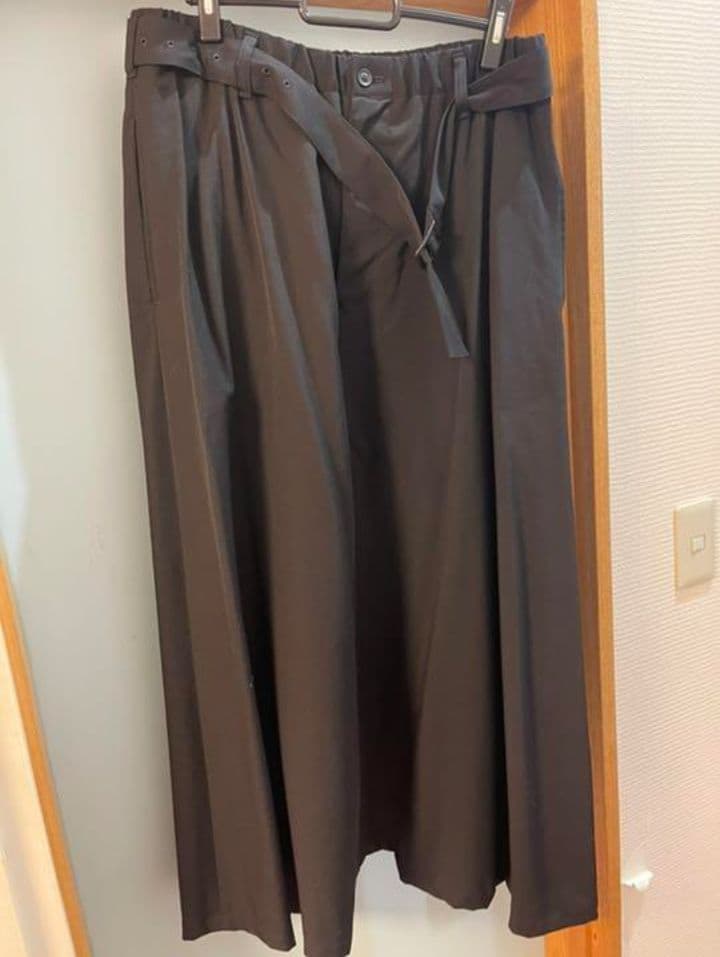 ヨウジヤマモトプールオム　19ss ギャバスカート