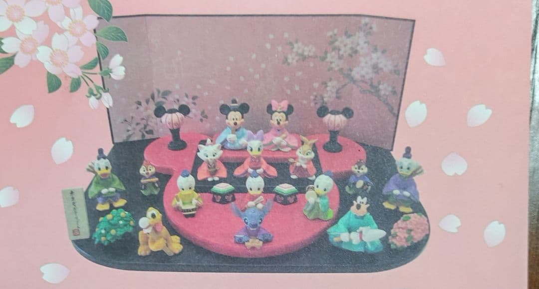 東京ディズニーリゾート　ひな人形　おひなさま　ひな祭り