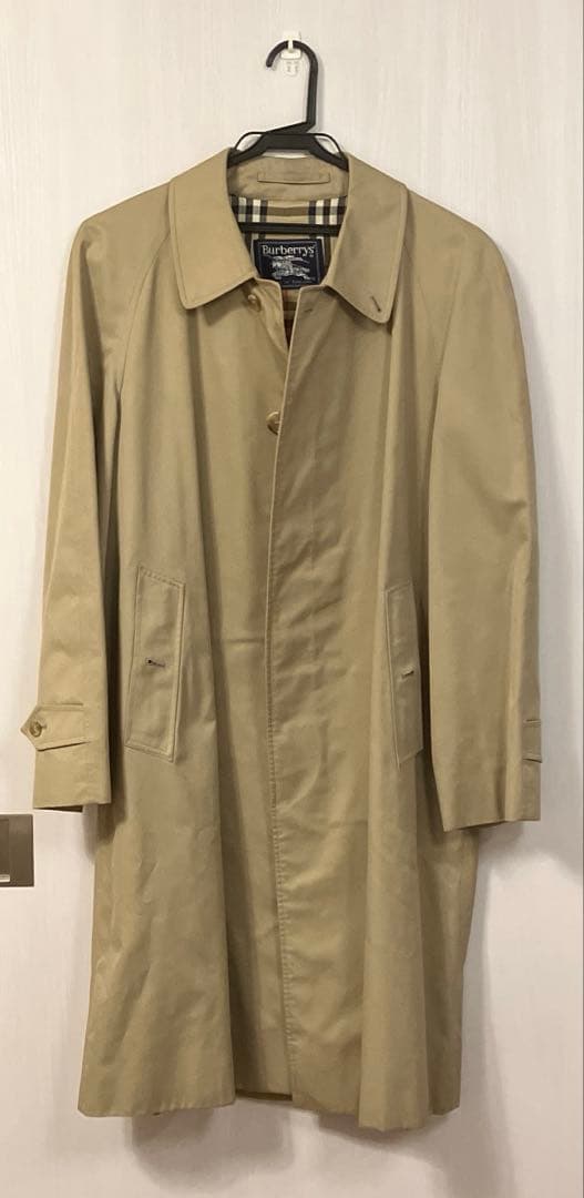 Burberry バーバリー　メンズ　ステンカラーコート　ビンテージ