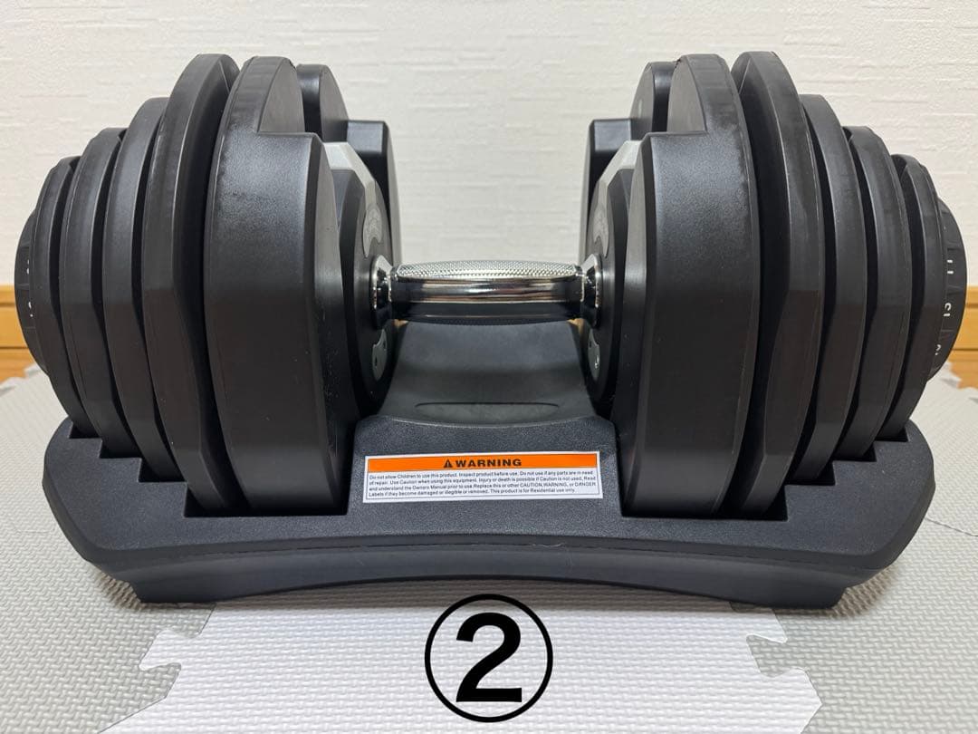 BARWING BW-KHDB40 可変式ダンベル 40kg ②