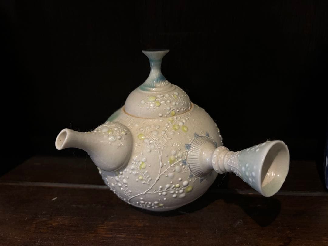 408:のぐちみか　ミモザ　ポット 急須