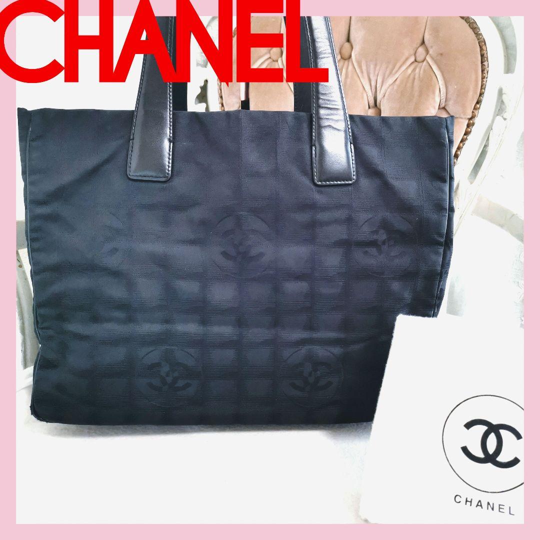 いまねね! 希少シャネルCHANELニュートラベルライン肩掛けトートバッグ