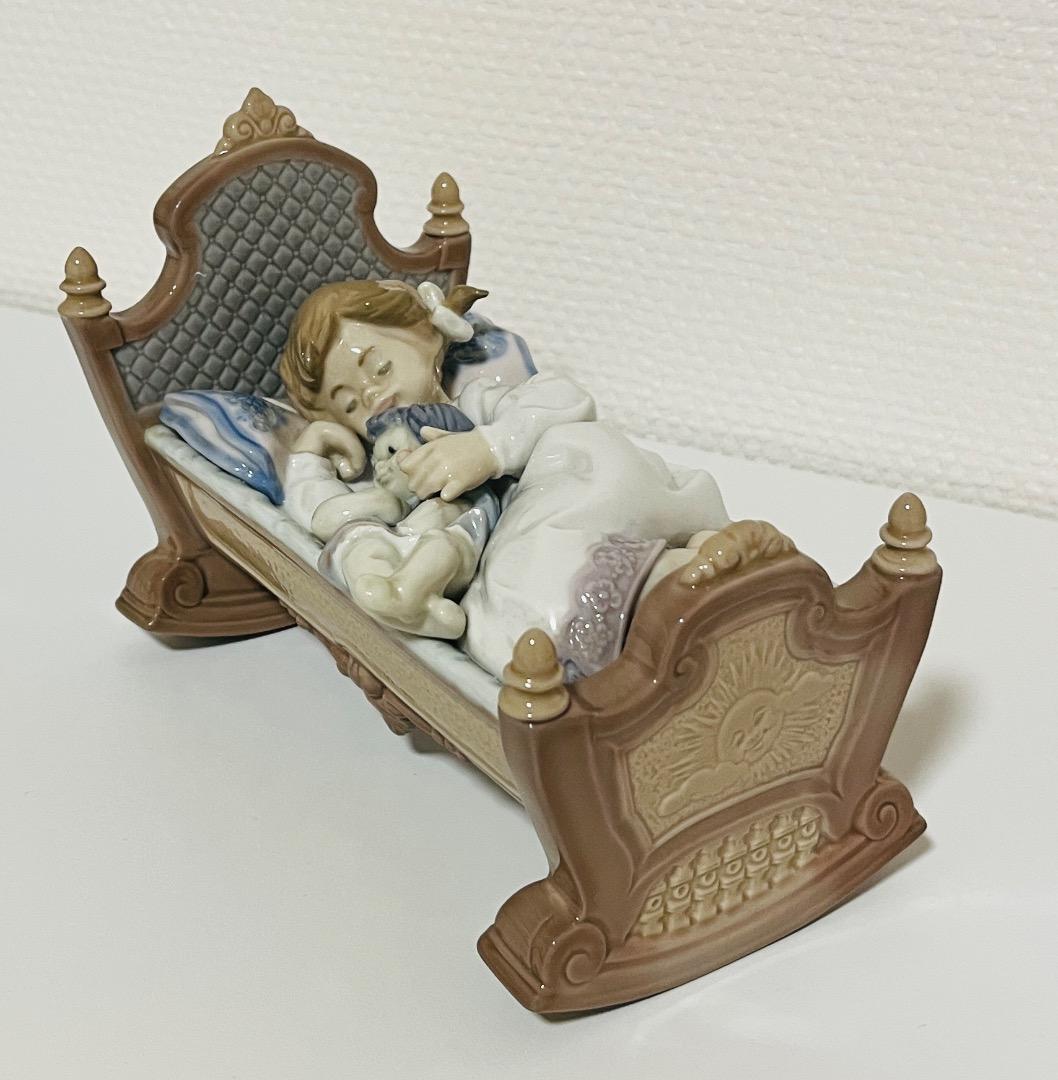 【美品】LLADROリアドロ 『お人形さんと添い寝』05717