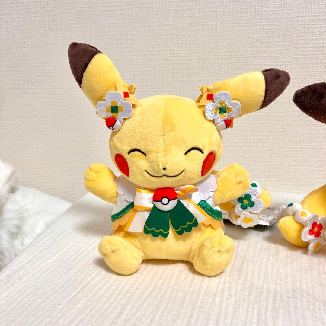 ポケパーク カントー ピカチュウ イーブイ ぬいぐるみ 4体セット