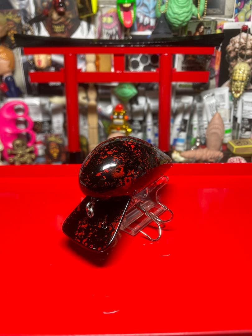 ビックチャンク　漆塗り　ノイジー　赤黒　サーフェイスジョー