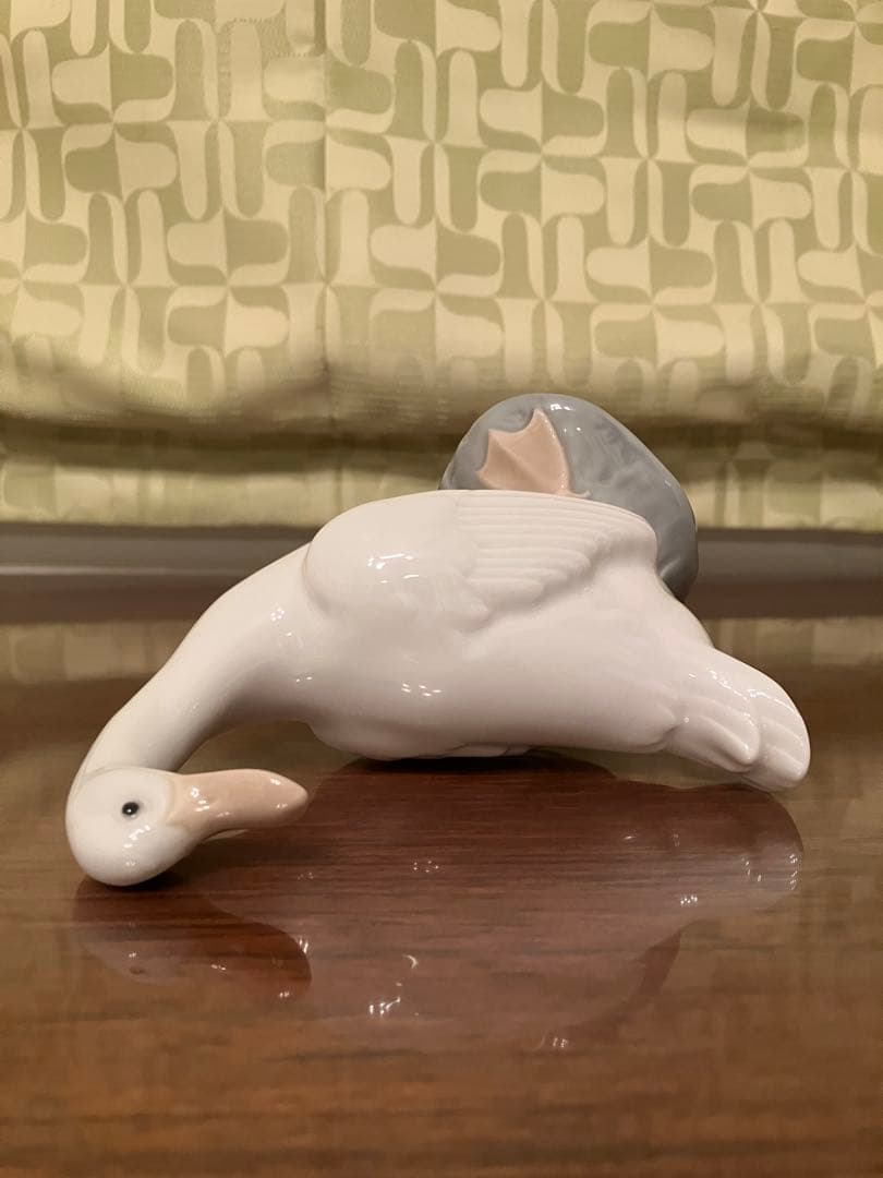 【美品】リヤドロ/ナオ あひる　フィギュリン　陶器人形　ポーセリン