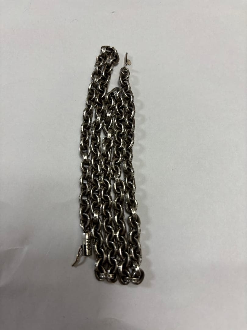 クロムハーツ ペーパーチェーンのみ(20インチ)インボイス付】