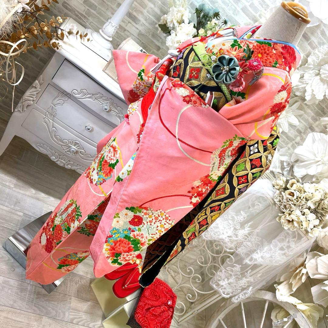 アンティーク七五三着物セット★7歳用