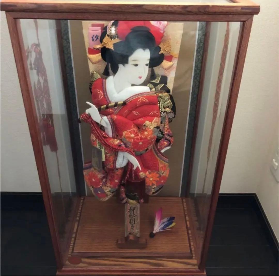 押絵羽子板　飾りケース入り