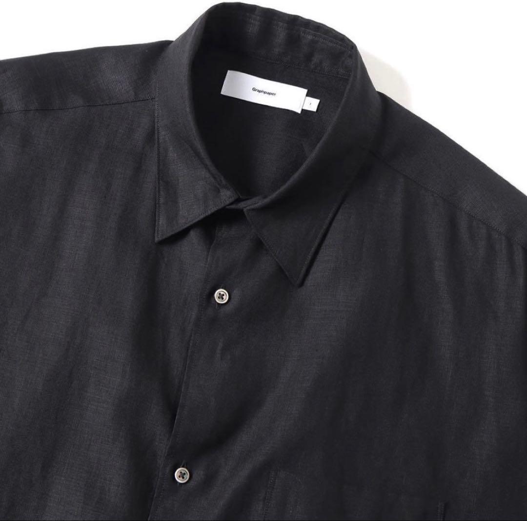 Graphpaper Linen L/S Oversized リネン　シャツ