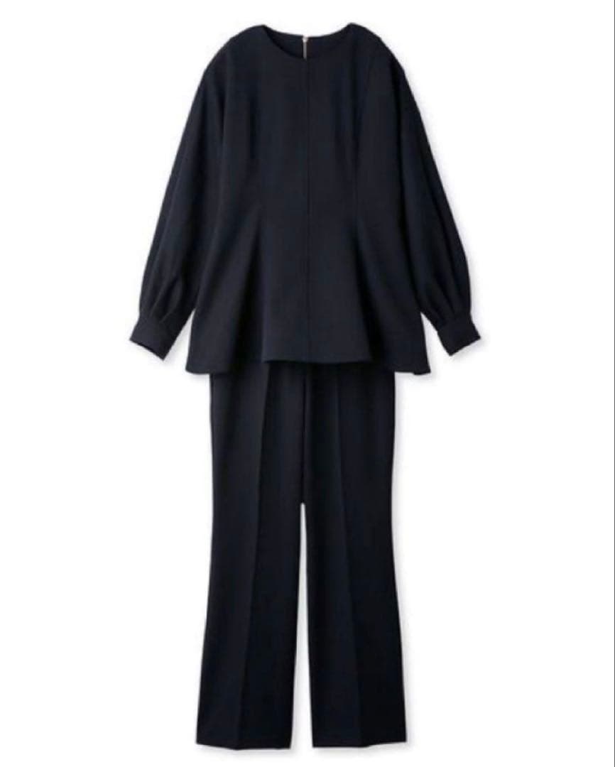 美品✨ミラオーウェン ペプラムトップスシガレットパンツSET UP