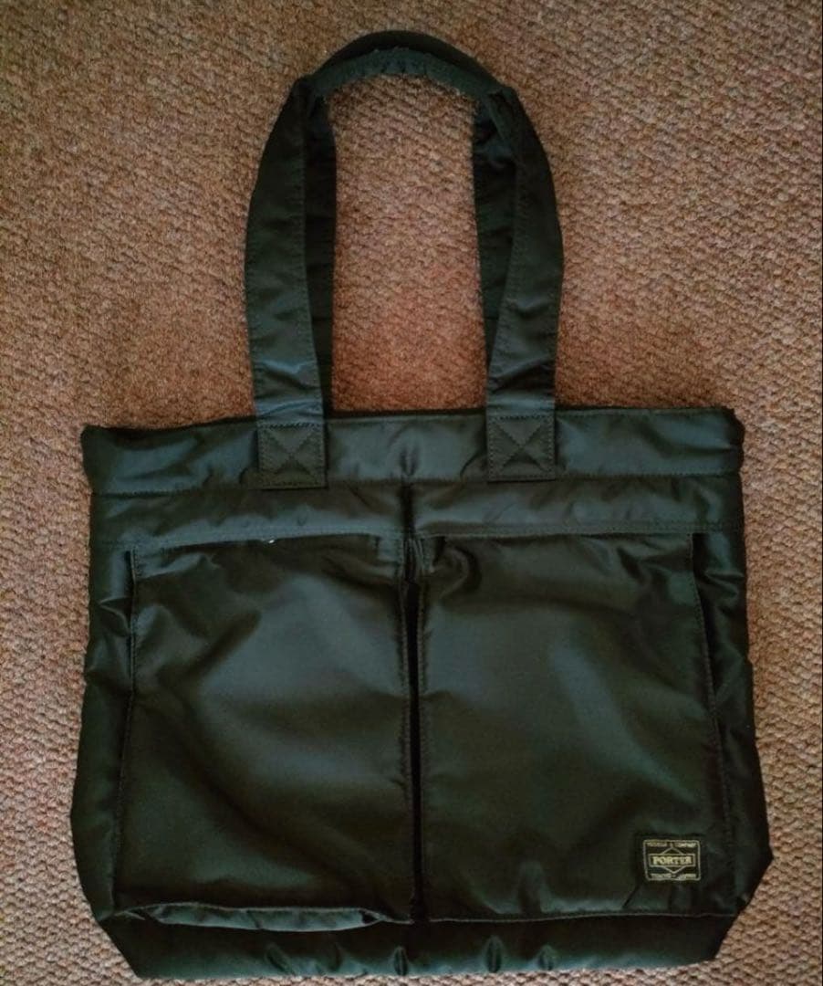 極美品　PORTER TANKER TOTE ポータータンカートート