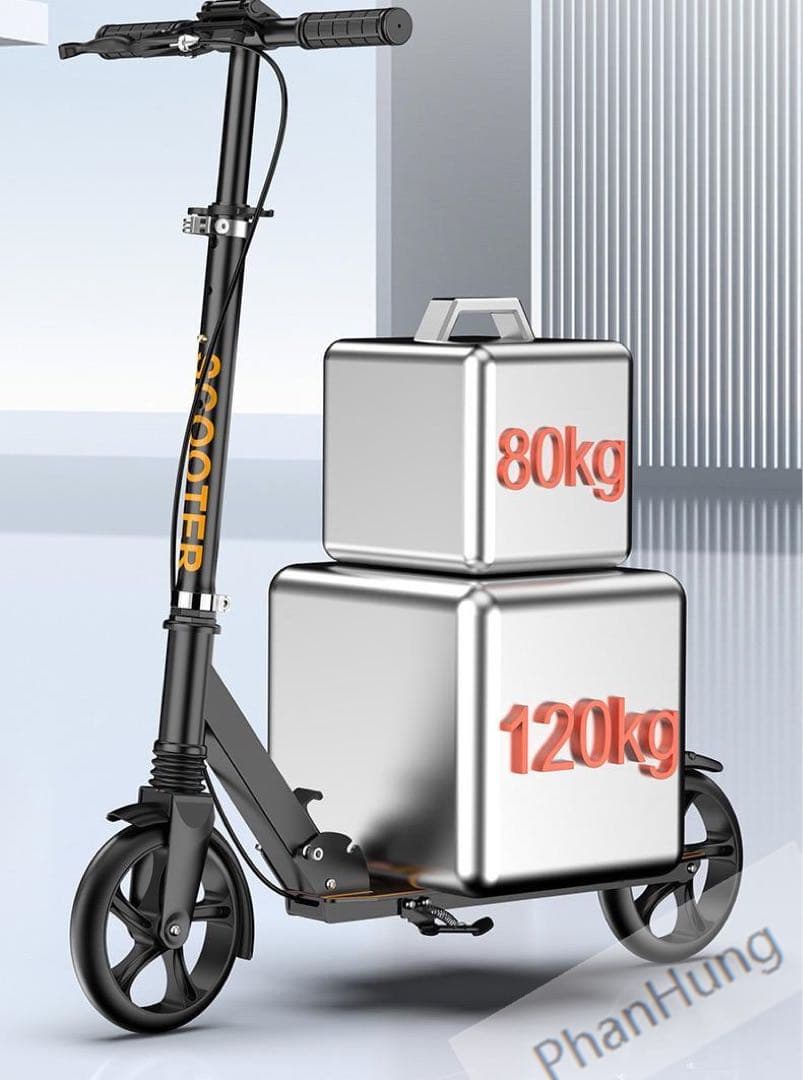 人気商品scooter折りたたみズキックボード 5段階調節機能