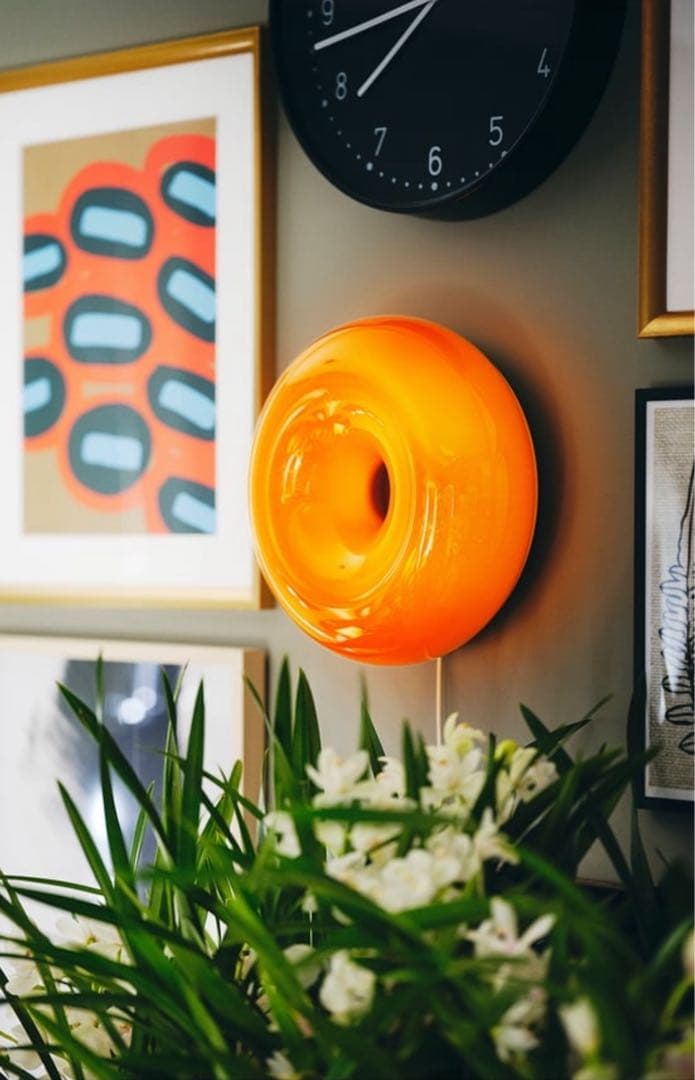 【新品】IKEA VARMBLIXT ヴァルムブリクスト　ドーナツ　ランプ