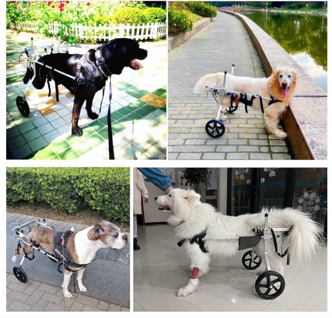 中〜大型犬用☆犬用車椅子（歩行補助輪）送料込み