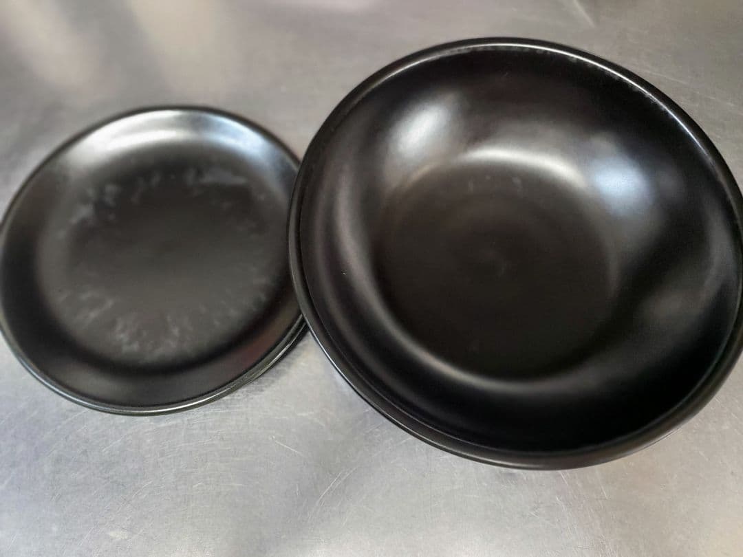 中古どんぶり下皿付き10個セット