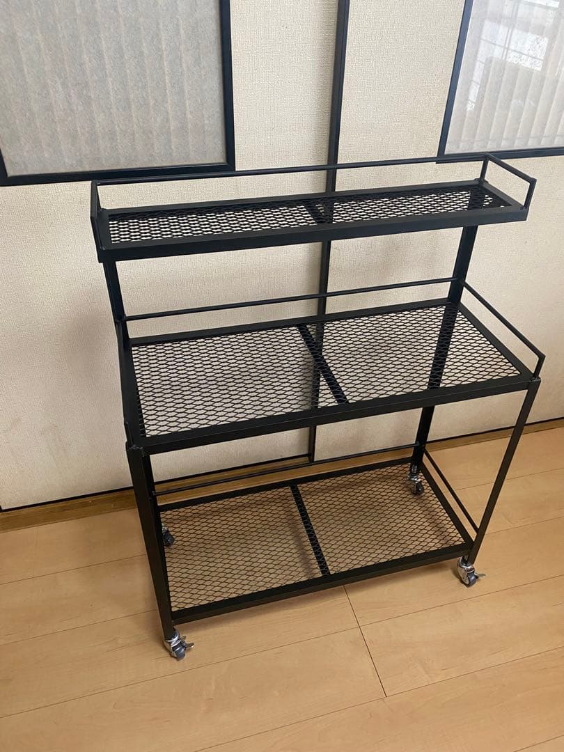 アイアンシェルフ　アイアンラック　インダストリアル 多肉植物　アガベ