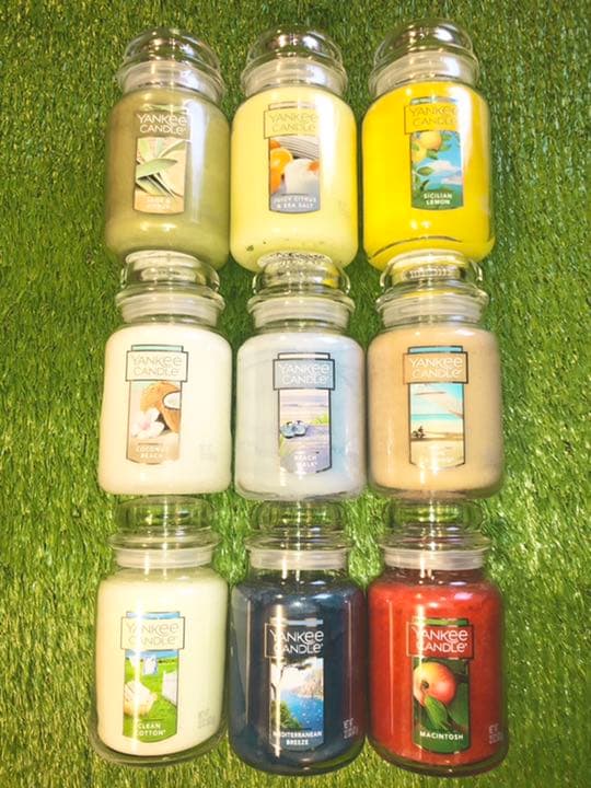 YANKEE CANDLE ヤンキーキャンドル ジャーLタイプ 2個セット