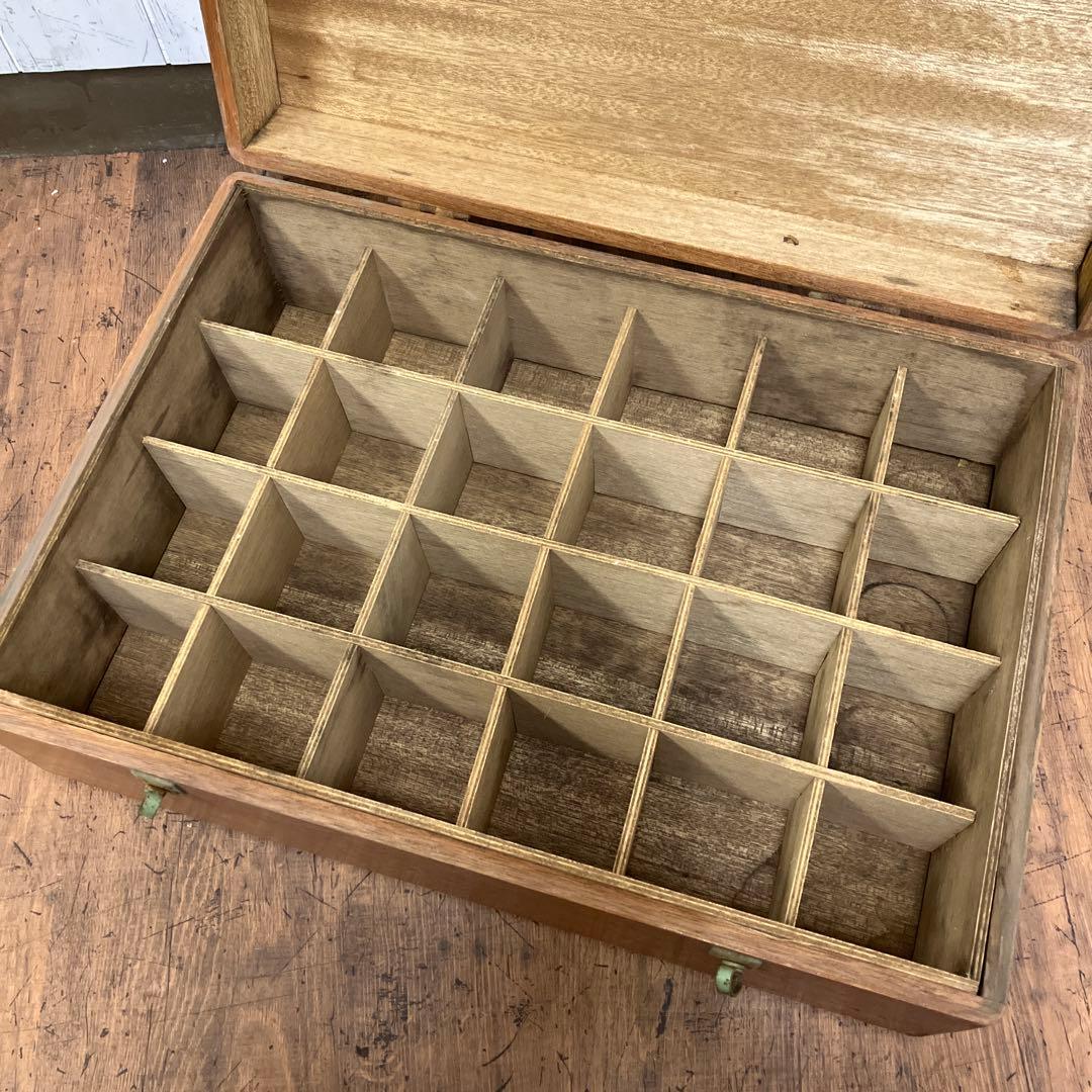 A-3 昭和レトロ サッポロビール 木製 運搬箱 リボンシトロン リボンオレンジ